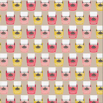 My Mind's Eye My Story "Typewriter" 12x12 Paper Sheet